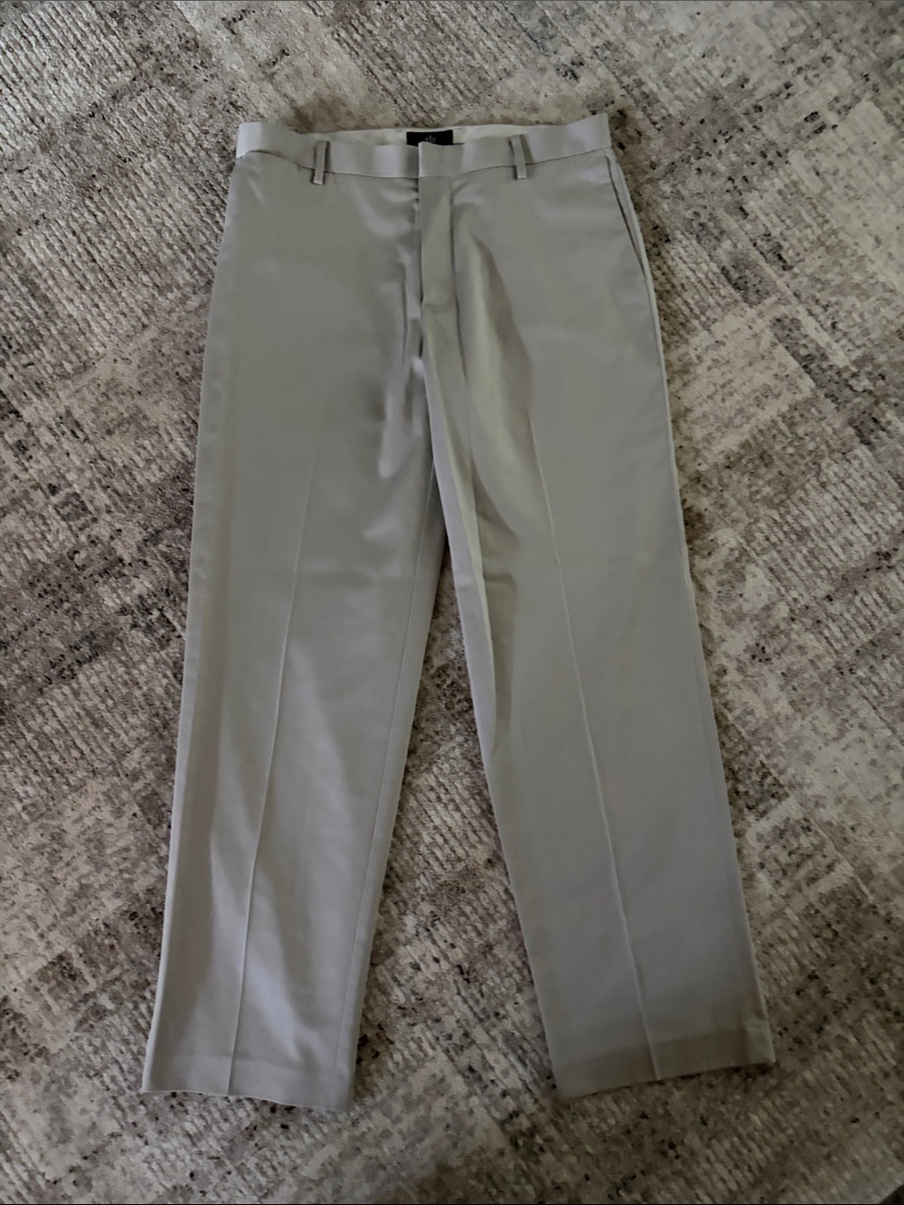 Dockers Men's Light Gray Dress Pants - Straight Leg